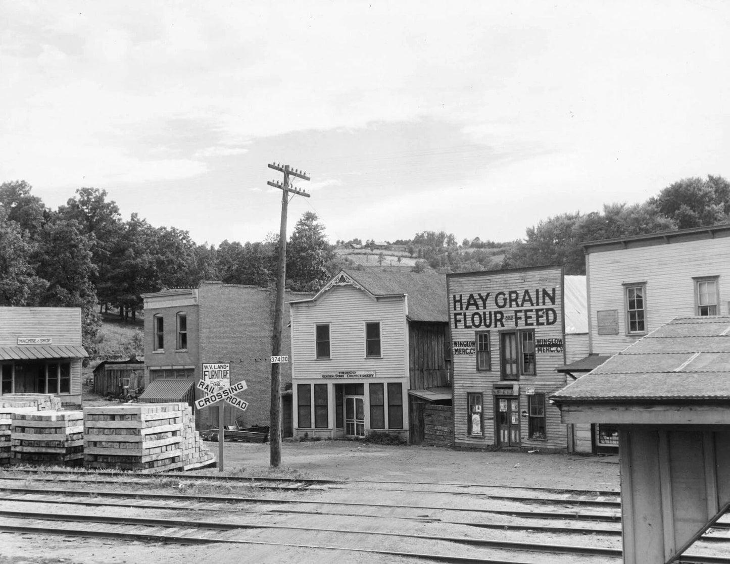 1935 Winslow Arkansas Vintage Old Retro Historic Magnet Reprint