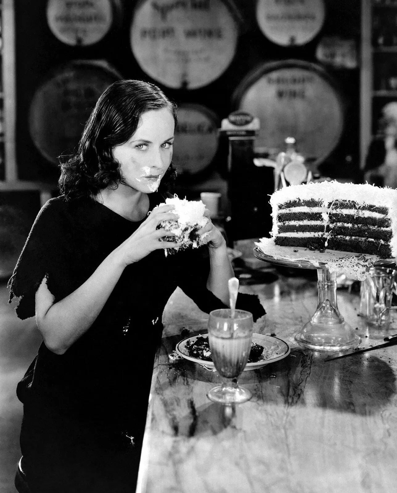 1936 Actress Paulette Goddard In Modern Times Classic Poster Photo