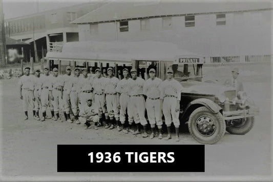 1936 Cincinnati Tigers Team Keychain Baseball Picture Negro League