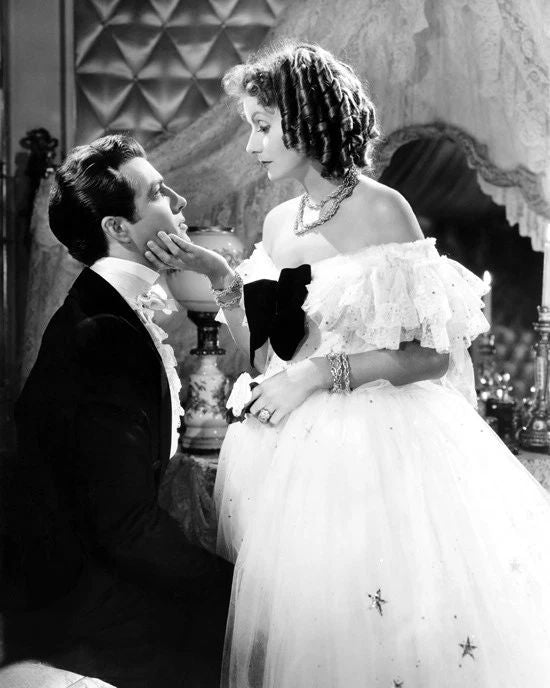 1936 Film Movie Camille Glossy Keychain Greta Garbo & Robert Taylor Print