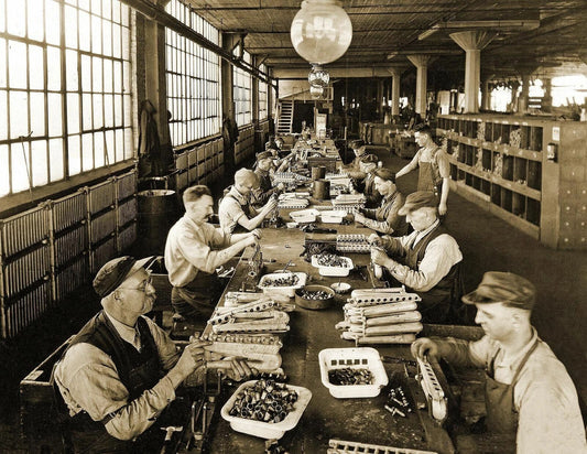 1936 General Gas Light Company Kalamazoo Mi Old Photo Reprint