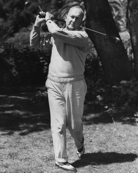1936 Golfer Ty Cobb Glossy Magnet Baseball Glossy Swing PGA Magnet