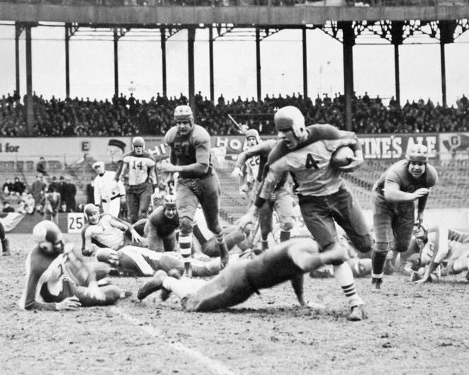 1936 New York Giants Tuffy Leemans Vs Packers Glossy Magnet Magnet Hof 78