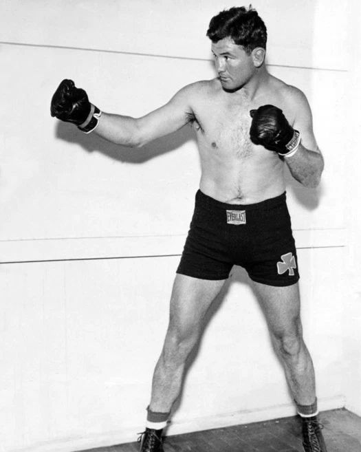 1937 American Boxer James J Braddock Glossy Boxing Keychain Heavyweight Print 2