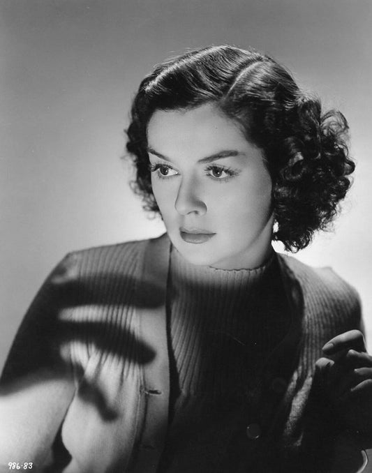 1937 Classic Hollywood Actress Rosalind Russell Retro Keychain Keychain