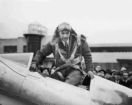 1937 Famous Aviator Howard Hughes In A H 1 Cockpit Magnet Magnet