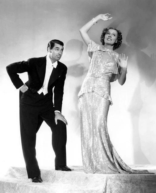 1937 Film Movie The Awful Truth Glossy Magnet Cary Grant & Irene Dunne Print