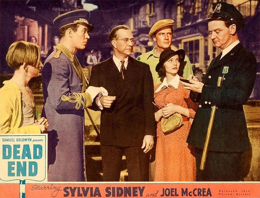1937 Sylvia Sidney In Dead End Lobby Card Reprint Retro 300 PCS Jigsaw Puzzle