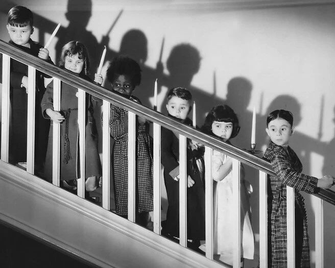 1937 The Little Rascals 'Our Gang' Glossy Magnet Magnet Christmas Film