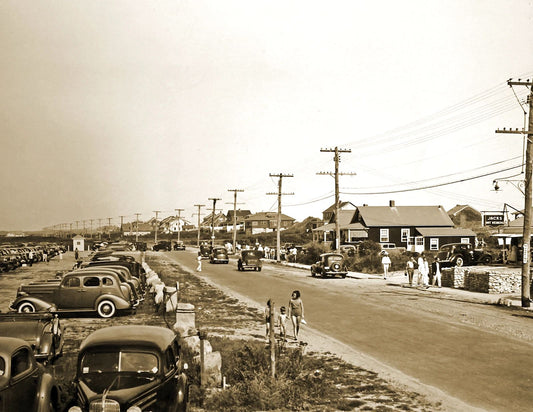 1938 Atlantic Ave Westerly Rhode Island Old Vintage Photo Reprint