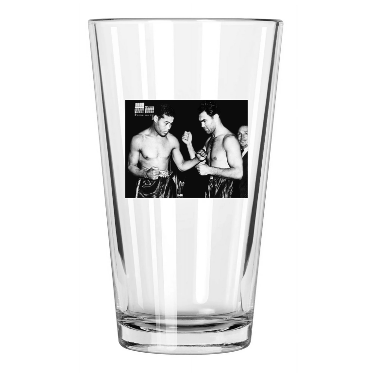 1938 Boxers Joe Louis Vs Max Schmeling Heavyweight Rematch 1 Pint Beer Glass