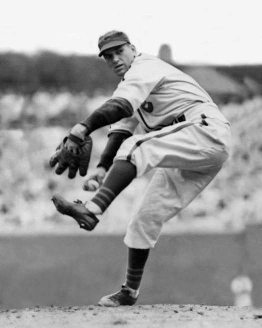 1938 Chicago Cubs Dizzy Dean Glossy Keychain Baseball Keychain Hof 53