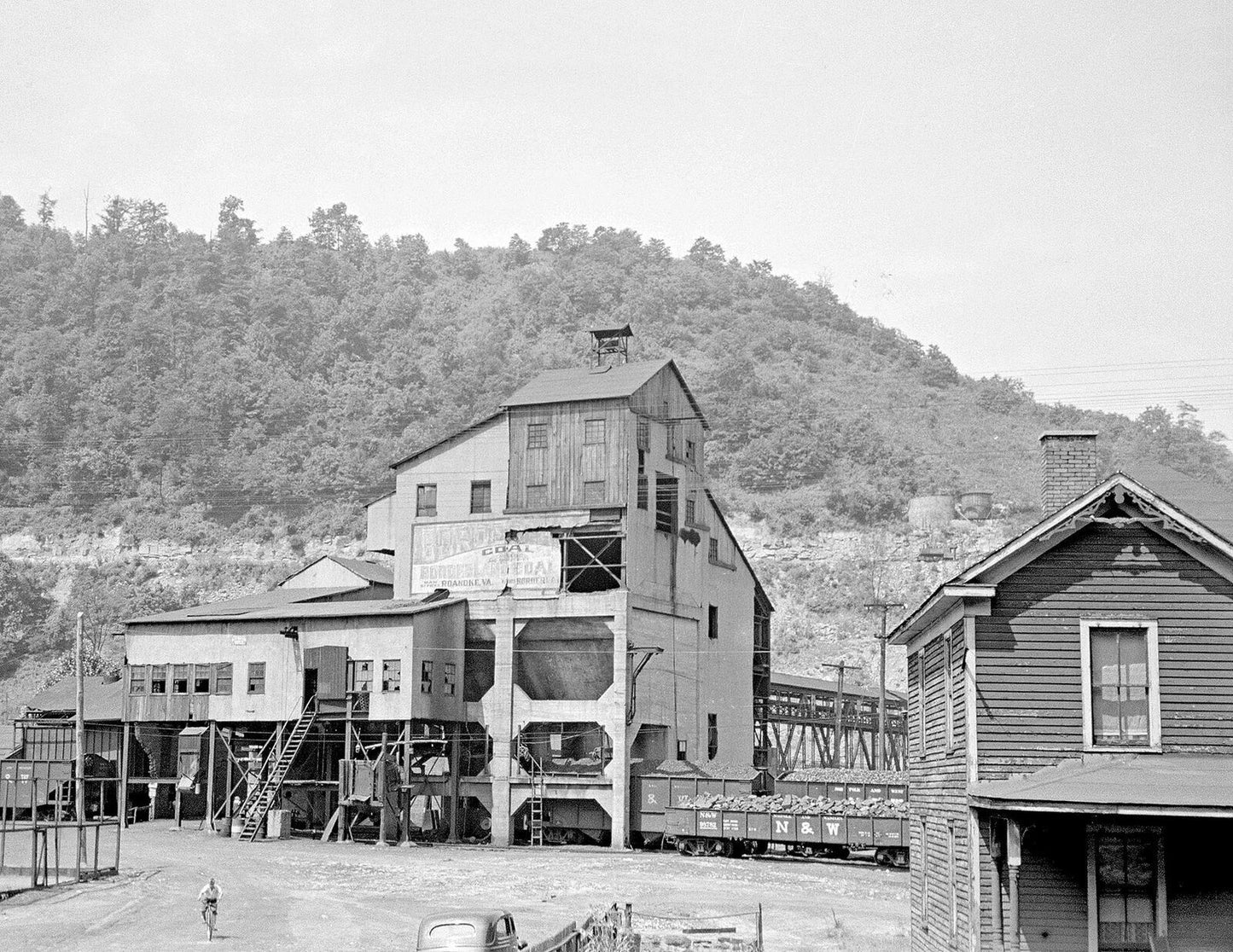 1938 Coal Mine Floyd County Kentucky Vintage Old Photo Reprint