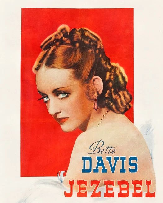 1938 Film Jezebel, Bette Davis Photo Publicity Poster Glossy Print Artwork