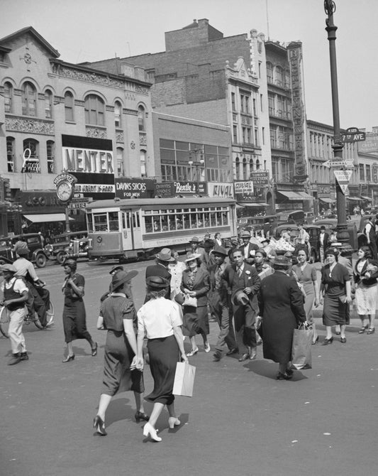 1938 New York City Scape Summer Nyc Old Vintage Photo Historic Reprint