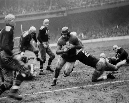 1938 New York Giants Tuffy Leemans Vs Packers Glossy Magnet Nfl Championship