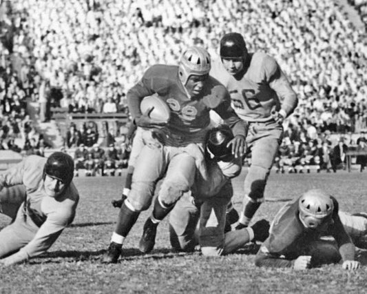 1938 Ucla Jackie Robinson Vs Oregon State Glossy Photo Print College Poster