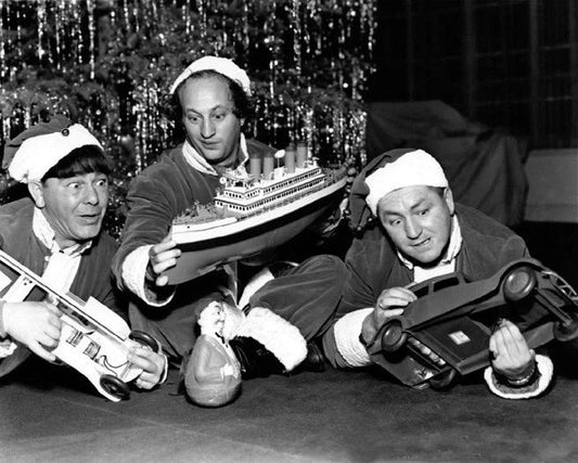 1938 'Wee Wee Monsieur' 3 Three Stooges Glossy Keychain Christmas Keychain
