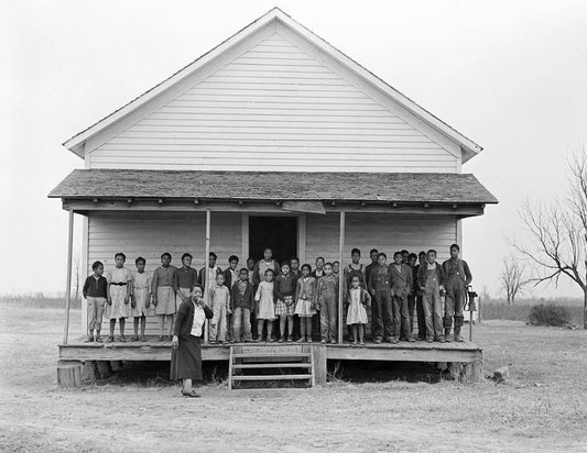 1939 African American School House Missouri Old Vintage Keychain 11 X 17 Reprint