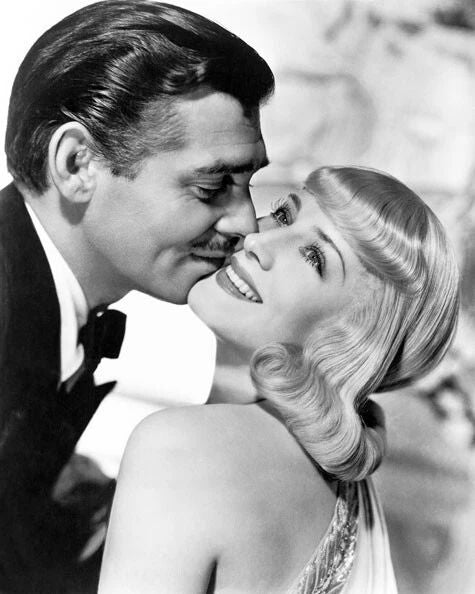 1939 Film Idiots Delight Glossy Photo Norma Shearer And Clark Gable Print