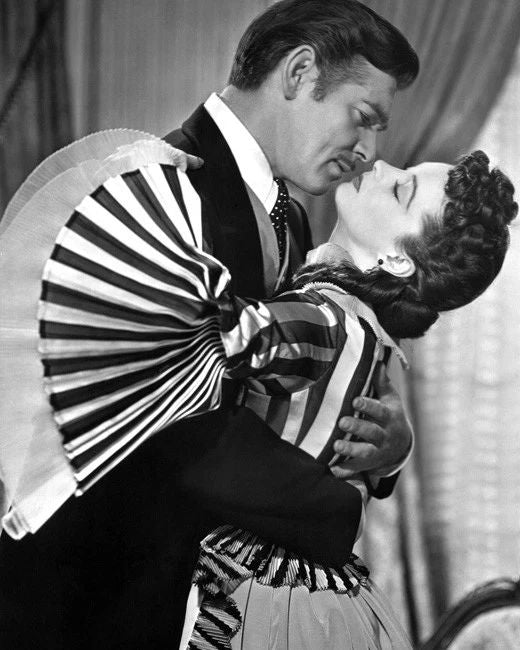 1939 Gone With The Wind Glossy Keychain Keychain Clark Gable Vivien Leigh