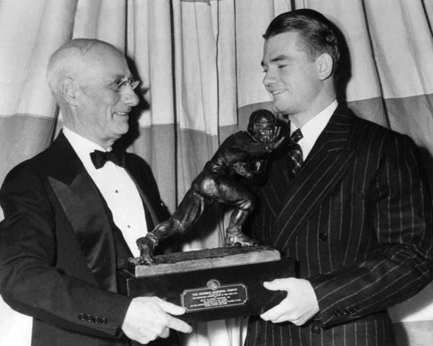1939 Iowa Hawkeyes Nile Kinnick Glossy Photo College Heisman Trophy Winner