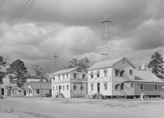 1939 Oil Well Supply Company Kilgore Texas Old Retro 300 Piece Jigsaw Puzzle