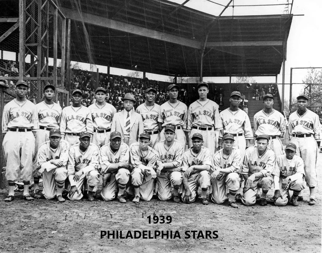 1939 Philadelphia Stars Team Keychain Baseball Picture Negro League
