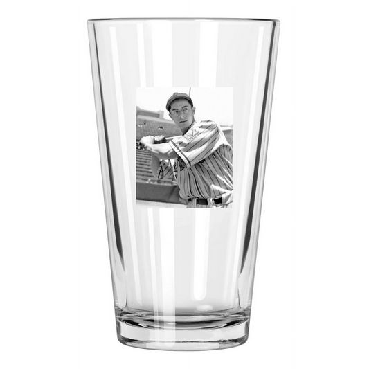 1939 San Francisco Seals Dom Dimaggio Pacific Coast League Pint Beer Glass