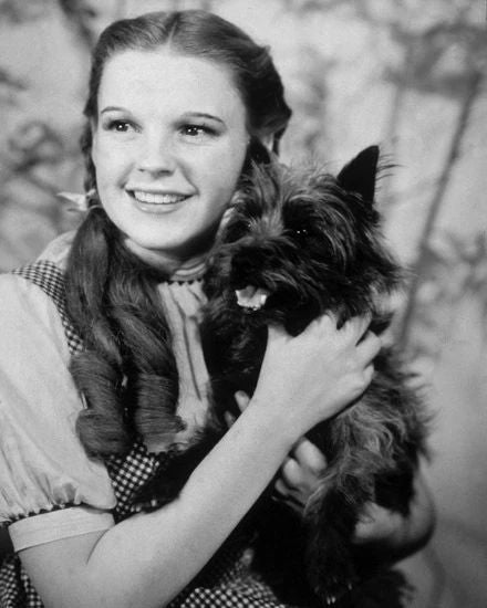 1939 The Wizard Of Oz Keychain Actress Judy Garland Keychain Dorothy Print 1