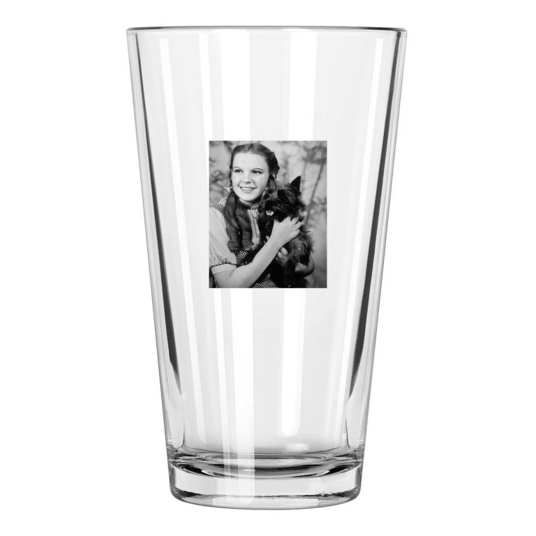1939 The Wizard Of Oz Actress Judy Garland Dorothy 1 Pint Beer Drinking Glass