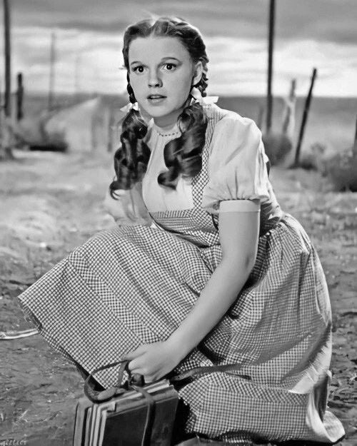 1939 The Wizard Of Oz Keychain Actress Judy Garland Keychain Dorothy Print 2