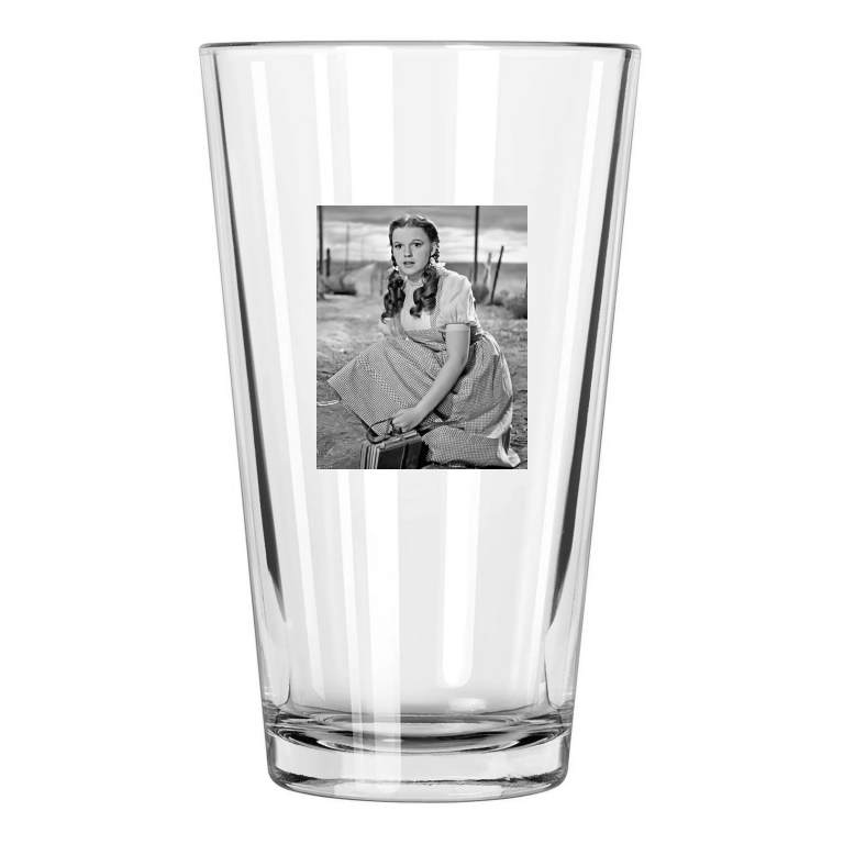 1939 The Wizard Of Oz Actress Judy Garland Dorothy 2 Pint Beer Drinking Glass
