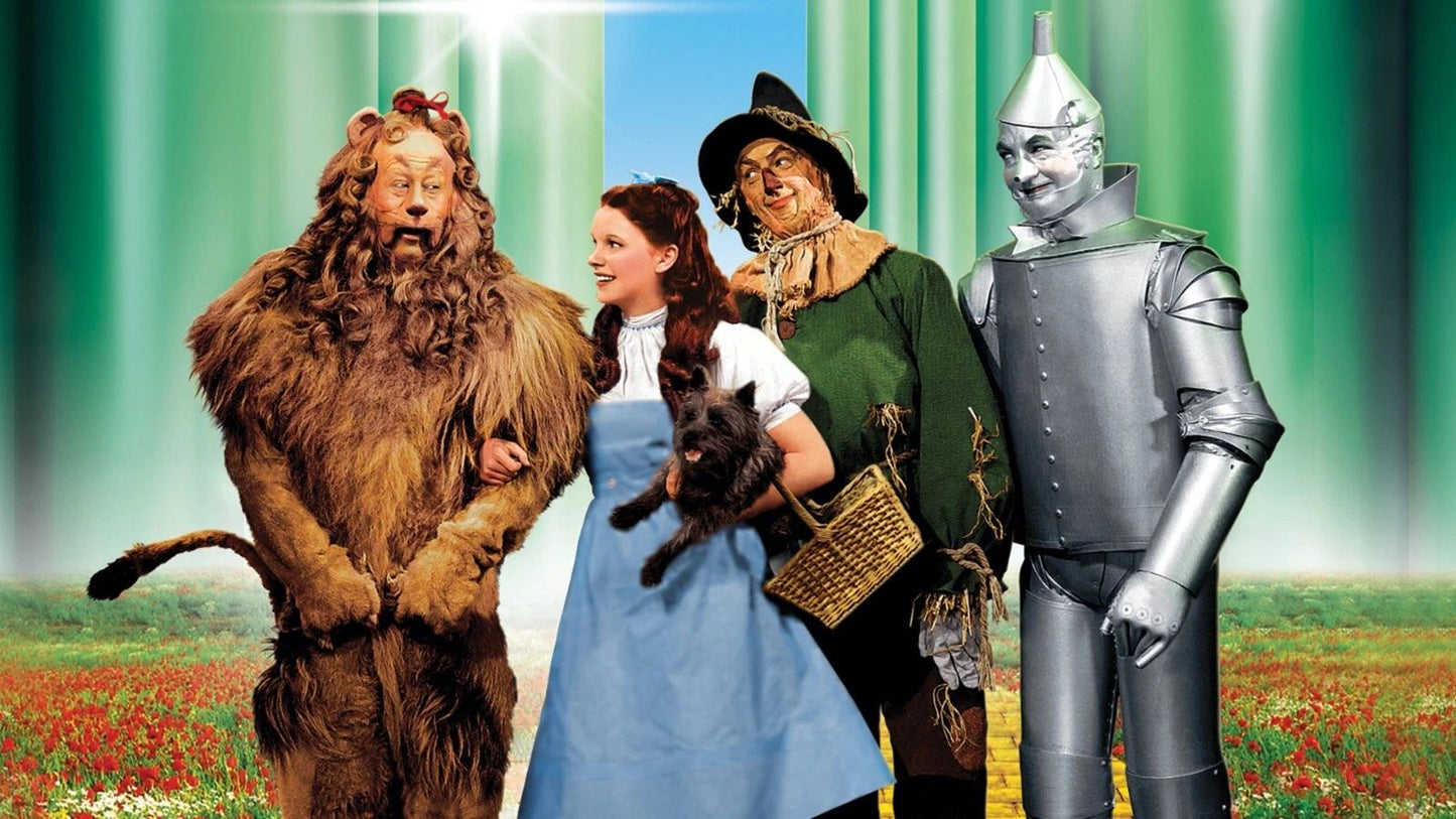 1939 The Wizard Of Oz Movie Keychain 17X11 Dorothy Wicked Witch Tin Man