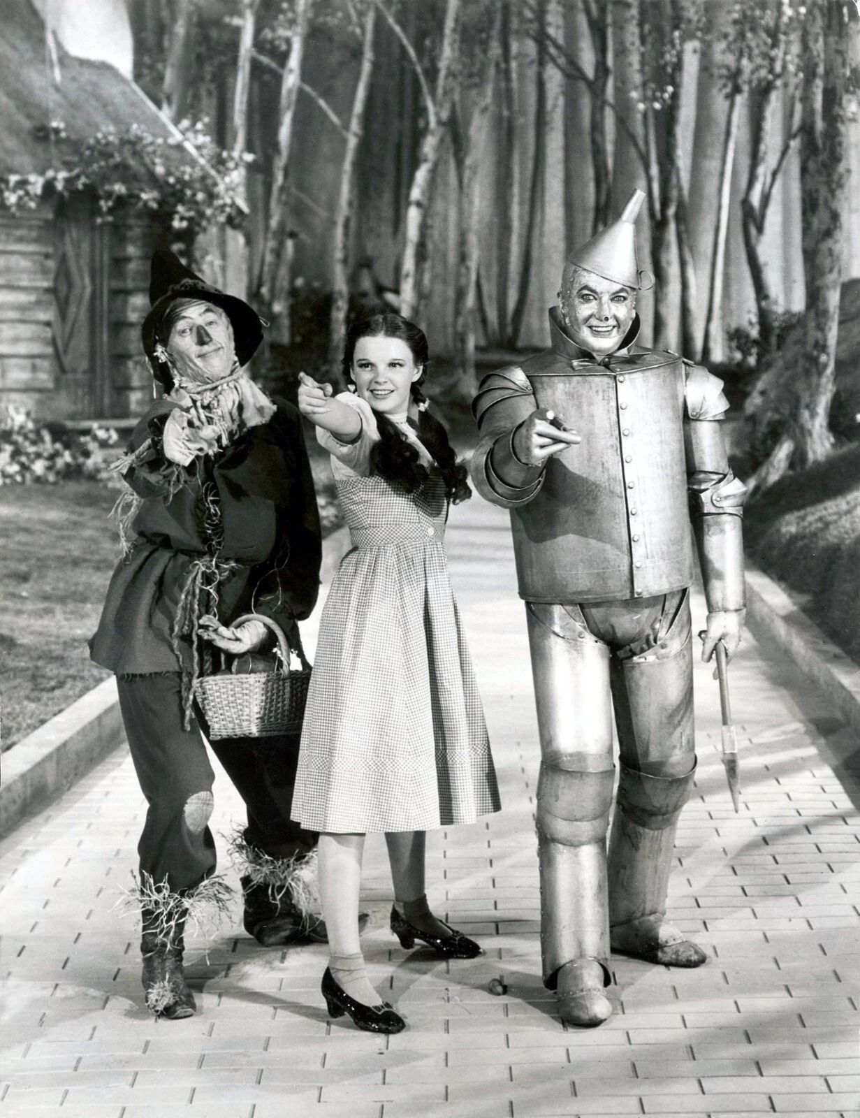 1939 The Wizard Of Oz Movie Magnet Dorothy Wicked Witch Tin Man