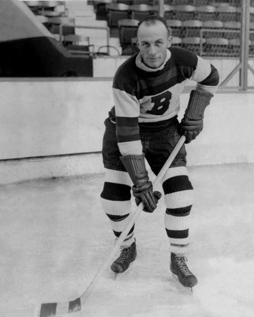 1940 Boston Bruins Eddie Shore Glossy Magnet Print Nhl Hockey Magnet Hof 47