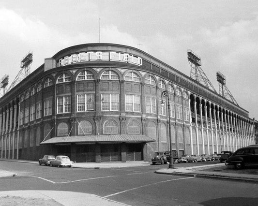 1940 Brooklyn Dodgers Ebbets Field Glossy Photo Print Stadium Poster 2