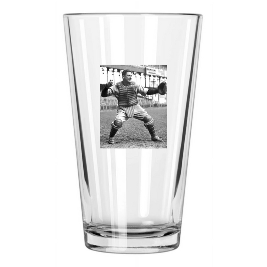 1940 Cincinnati Reds Ernie Lombardi Baseball Hof 86 Pint Beer Drinking Glass