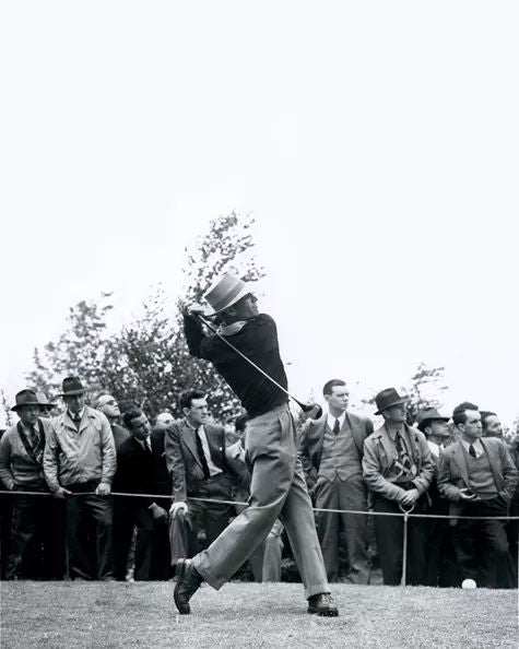 1940 Famous Golfer Ben Hogan Glossy Photo PGA Print Swing Poster