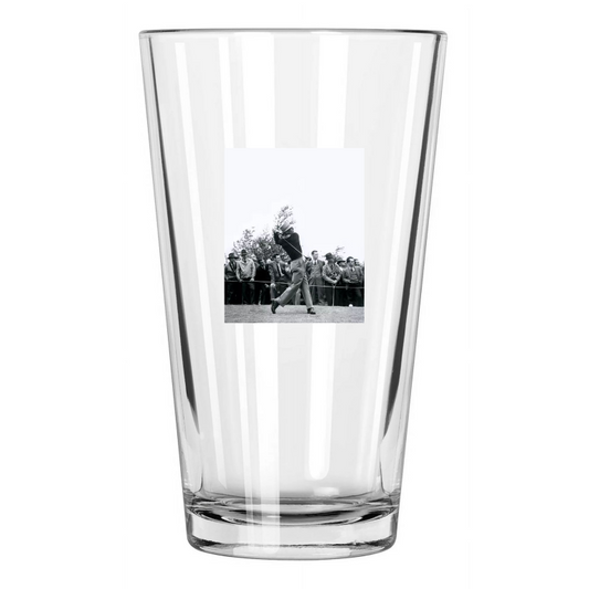 1940 Famous Golfer Ben Hogan Photo Golf Swing Pint Beer Drinking Glass