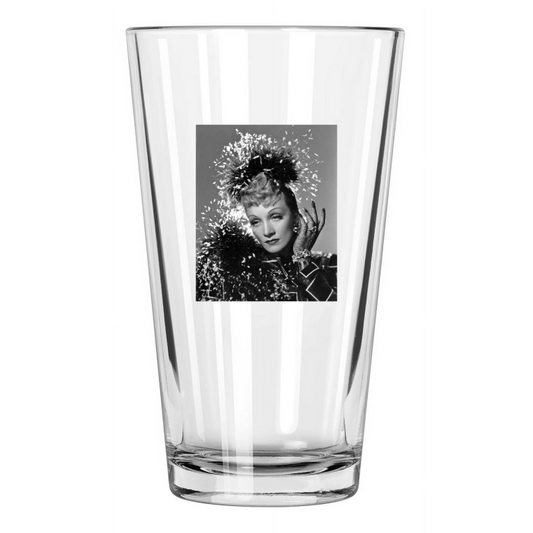 1940 Film Seven Sinners Photo Marlene Dietrich Pint Beer Drinking Glass