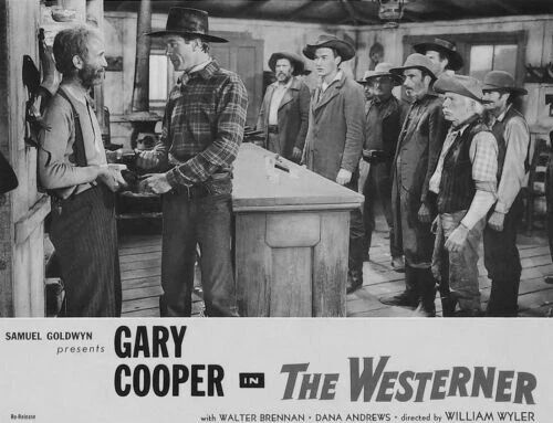 1940 Gary Cooper The Westerner Classic Lobby Card Reproduction Picture Magnet