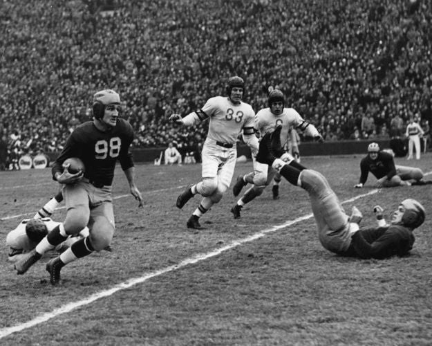 1940 Michigan Tom Harmon Glossy Magnet Print College Heisman Trophy Magnet