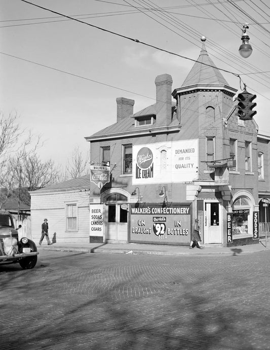 1940 Walker'S Store Lexington Kentucky Historic Cityscape Picture Photo
