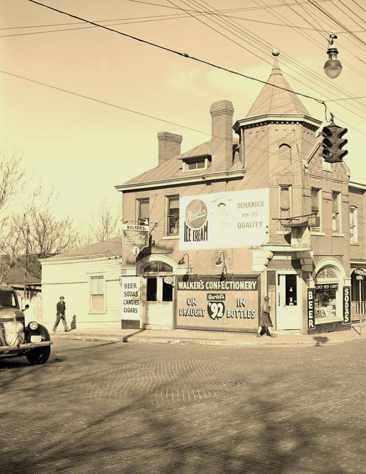 1940 Walker'S Store Lexington Kentucky Vintage Cityscape Picture Photo