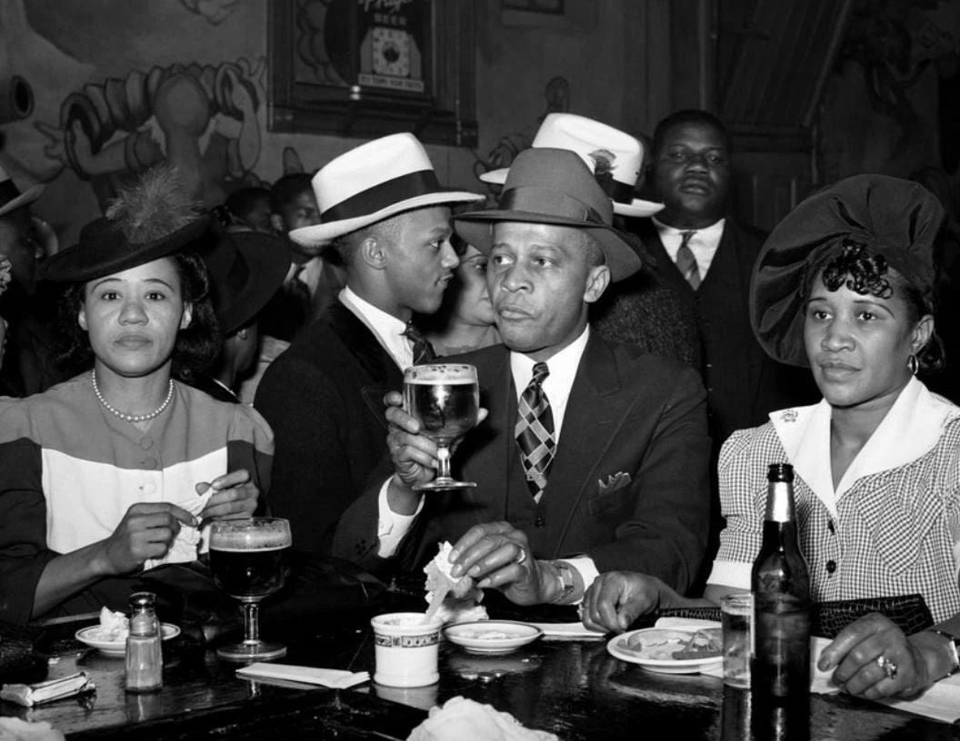 1941 African American Tavern Chicago Il Old Retro Keychain Picture Print 8 X 10