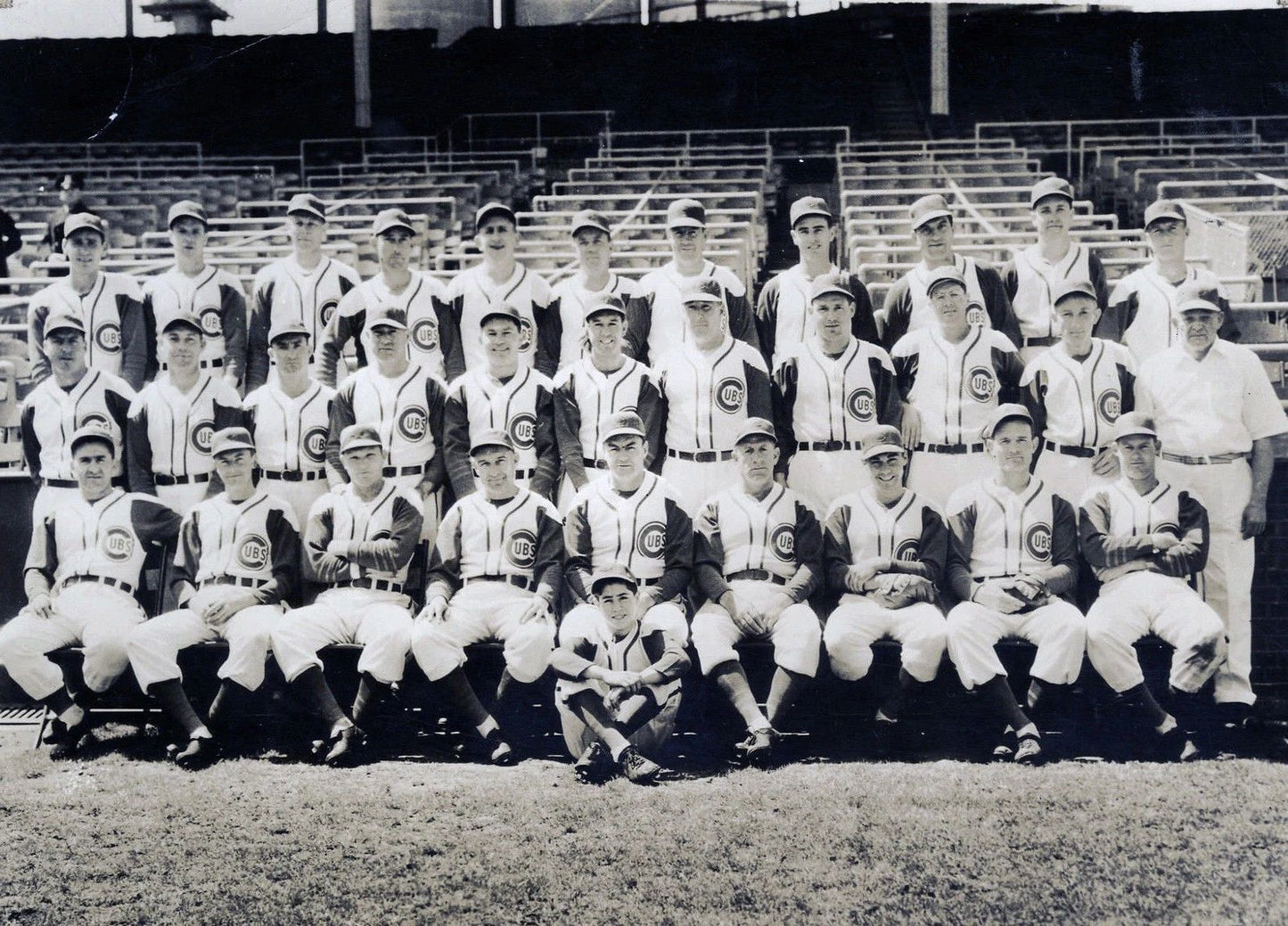 1941 Chicago Cubs Team Photo Baseball Mlb Picture