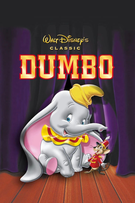 1941 Dumbo Movie Poster Timothy Mouse Elephant Casey Jr 300 PCS Jigsaw Puzzle