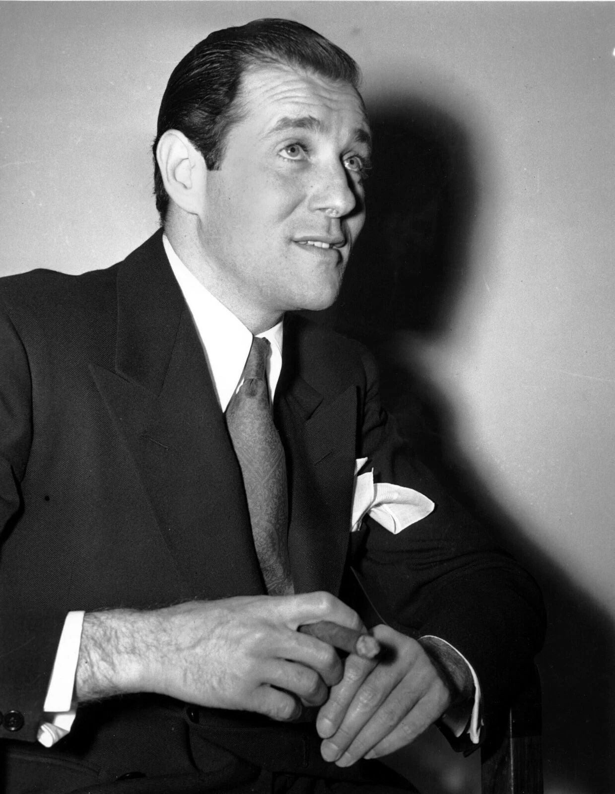 1941 Italian Mobster Benjamin Bugsy Siegel Keychain Keychain Picture Print