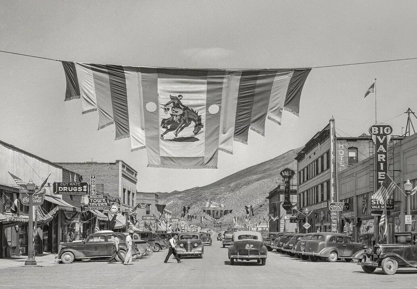 1941 Main St, Vale Oregon Fourth Of July Old Vintage Magnet 11 X 17 Reprint